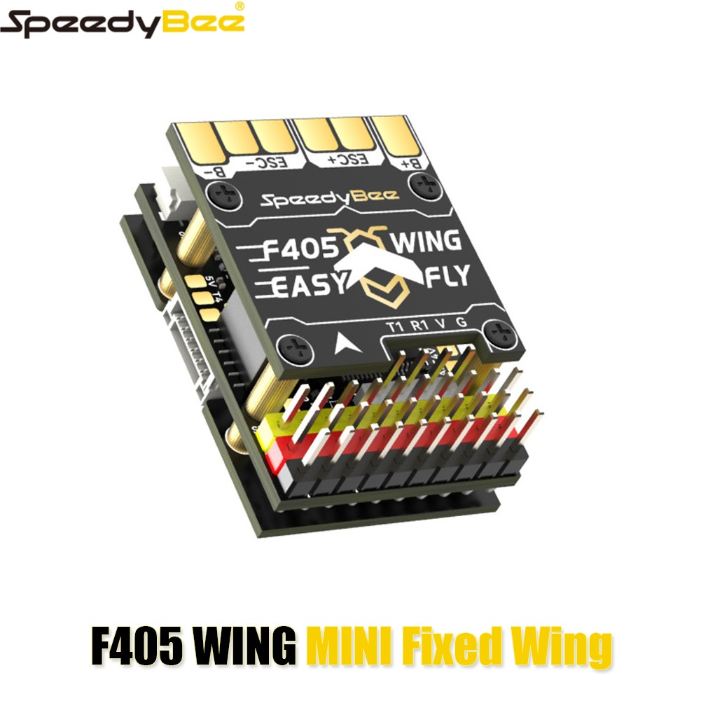 Speedybee F405 Wing MINI Fixed Wing Flight Controller 2-6S LiPo สําหรับ RC Fixed Wing รุ่นเครื่องบิน