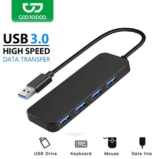 GOOJODOQ USB 3.0 HUB 4 พอร์ตอะแดปเตอร์ OTG สําหรับ Xiaomi Lenovo Macbook Pro 13 15 Air Pro PC