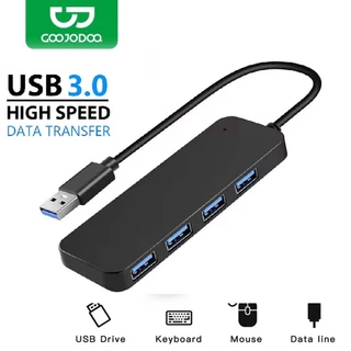 GOOJODOQ USB 3.0 HUB 4 พอร์ตอะแดปเตอร์ OTG สําหรับ Xiaomi Lenovo Macbook Pro 13 15 Air Pro PC