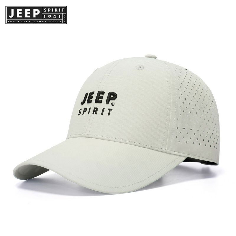 Jeep SPIRIT 1941 ESTD หมวกตาข่ายฤดูร้อนหมวกเบสบอลชายหมวกลิ้นเป็ด ราคา ถูกที่สุด ดีลบีเคเค แกลเลอรีภาพที่ 2
