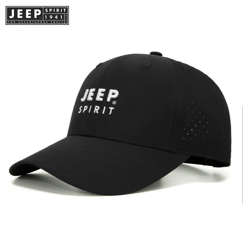 Jeep SPIRIT 1941 ESTD หมวกตาข่ายฤดูร้อนหมวกเบสบอลชายหมวกลิ้นเป็ด ราคา ถูกที่สุด ดีลบีเคเค แกลเลอรีภาพที่ 3