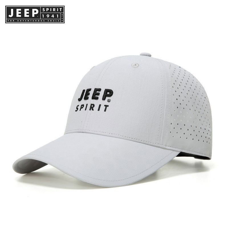 Jeep SPIRIT 1941 ESTD หมวกตาข่ายฤดูร้อนหมวกเบสบอลชายหมวกลิ้นเป็ด ราคา ถูกที่สุด ดีลบีเคเค แกลเลอรีภาพที่ 5