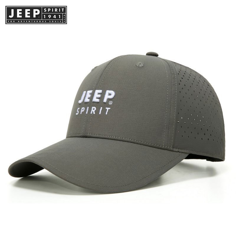 Jeep SPIRIT 1941 ESTD หมวกตาข่ายฤดูร้อนหมวกเบสบอลชายหมวกลิ้นเป็ด ราคา ถูกที่สุด ดีลบีเคเค
