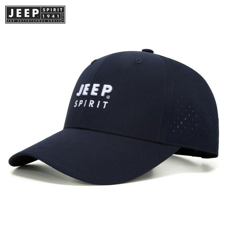 Jeep SPIRIT 1941 ESTD หมวกตาข่ายฤดูร้อนหมวกเบสบอลชายหมวกลิ้นเป็ด ราคา ถูกที่สุด ดีลบีเคเค แกลเลอรีภาพที่ 6