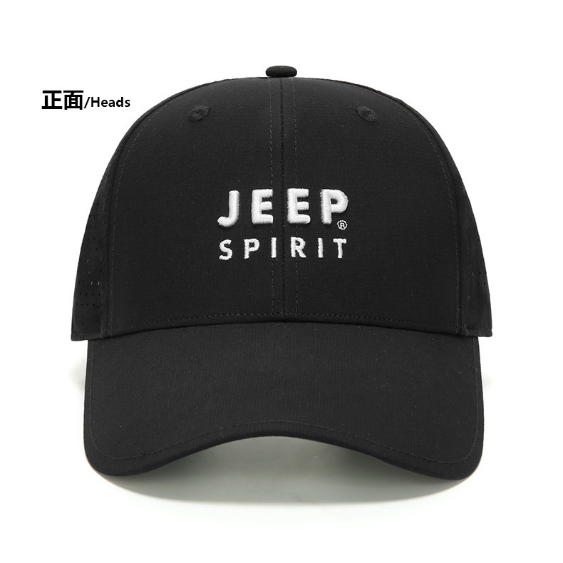 Jeep SPIRIT 1941 ESTD หมวกตาข่ายฤดูร้อนหมวกเบสบอลชายหมวกลิ้นเป็ด ราคา ถูกที่สุด ดีลบีเคเค แกลเลอรีภาพที่ 7