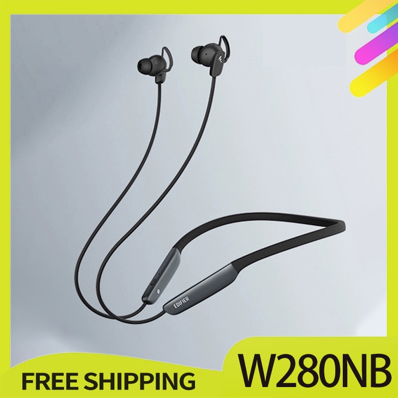 For Edifier W280NB Pro Wireless Bluetooth Headsets Neck Mounted Active Noise Reduction In Ear Sports