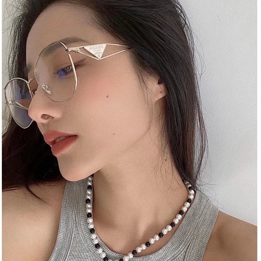 SPR 57Y - 2022 ใหม่ UNISEX MENTAL FRAME OPTICAL GLASSES WIT เปลี่ยนเลนส์ได้