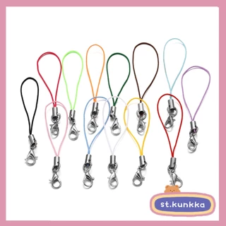 เซนต์คunkka 10 ชิ้นต่อชุด จี้ตุ๊กตาหมี ขนาด 72 มม. หลายสี จี้สําหรับทําโทรศัพท์มือถือเครื่องประดับ