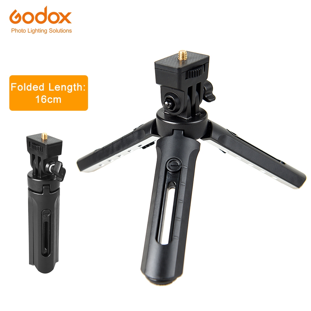 Godox-ขาตั้งกล้องพกพาขนาดเล็ก MT01 สําหรับกล้อง SLR, ขาตั้งถ่ายภาพแบบมิเรอร์เลส, ไฟแฟลช LED