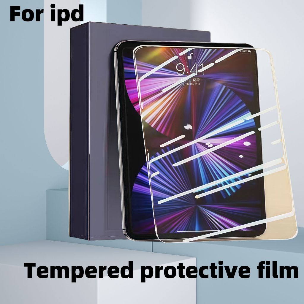 ฟิล์มกันรอยหน้าจอ iPad - iPad Air 5 4 3 2 1 9th 10.2 10th Generation Pro 11/12.9 Mini A17 Pro Mini 6 5 4 9.7 ฟิล์มกันรอยกระจกนิรภัย