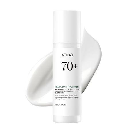 Anua Heartleaf Daily Lotion มอยเจอร์ไรเซอร์บํารุงผิวหน้าด้วยกรดไฮยาลูโรนิกสําหรับผิวแพ้ง่าย น้ําหนักเบา 200ml