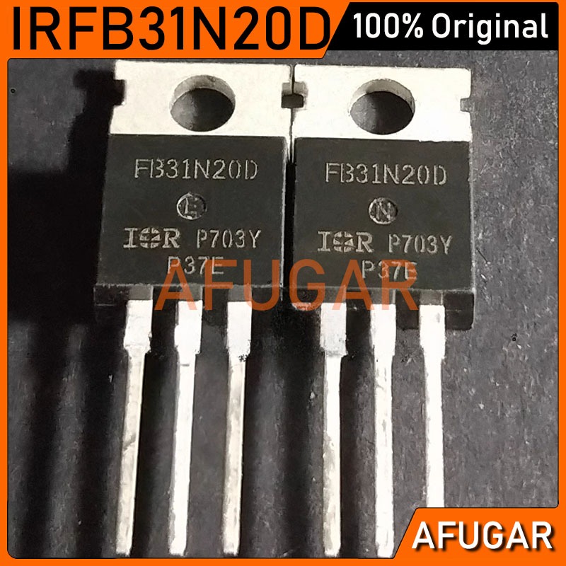 5 ชิ้นเดิม IRFB31N20D TO-220 FB31N20D IRFB31N20DPBF TO220 31A/200V N-channel MOSFET ทรานซิสเตอร์ใหม่