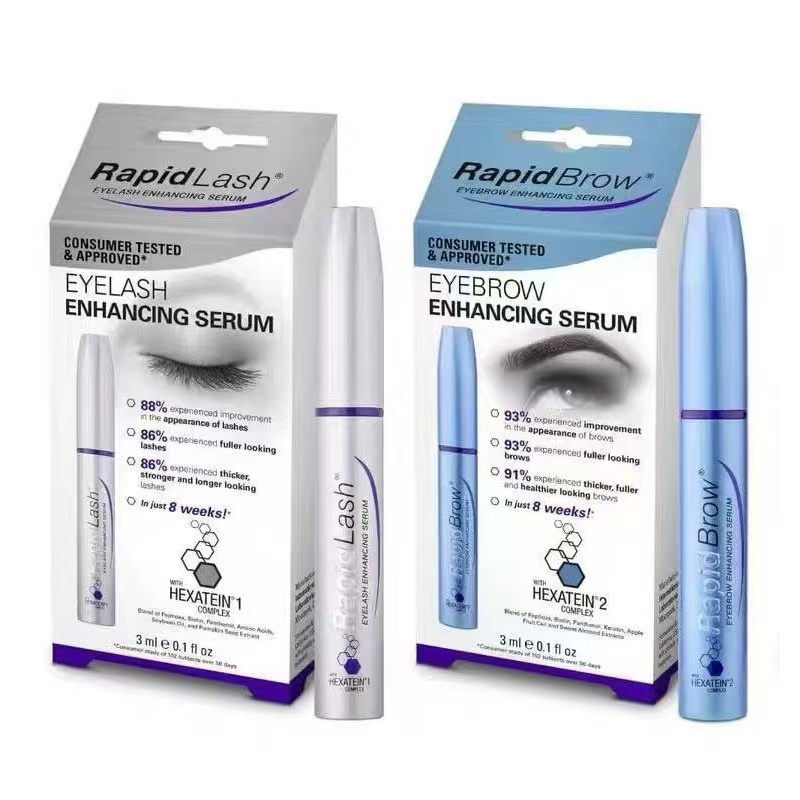 Rapidlash RapidBrow Brow Serum Eyelash Serum RapidLash Eyelash Enhancing Serum 3ml