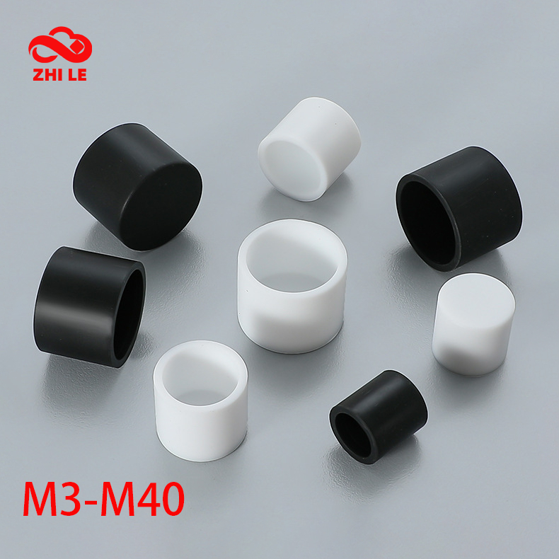 M3-m36.5 สีดําเฟอร์นิเจอร์ชั้นวางเท้าขาซิลิโคนแผ่นป้องกันโต๊ะเก้าอี้ขาถุงเท้าภายนอก anti slip ยางเท้าชั้น protector end หมวก