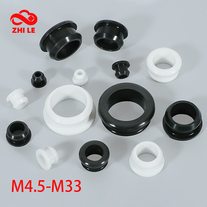 M4.5-m32.6 ซิลิโคนปลั๊กสกรูยาง O-ring ยาง Grommet Perodua Wira เครื่องซักผ้าซีลฝาครอบสาย Protector