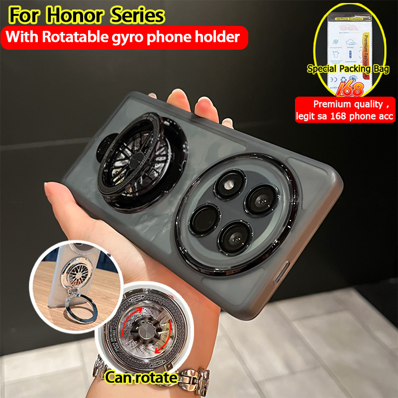 เคส Honor X9C X9B X9A 5G เคส Honor X8C X9C Smart เคสใสกันกระแทกพร้อมฝาครอบเลนส์กล้องStressrelief Gyr