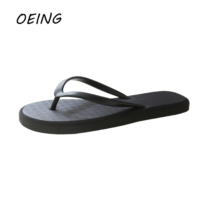 OEING รองเท้าแตะ Flip Flops-Traveling รองเท้าแตะแบบหนีบ ลายก้อนเมฆ กันลื่น PP06