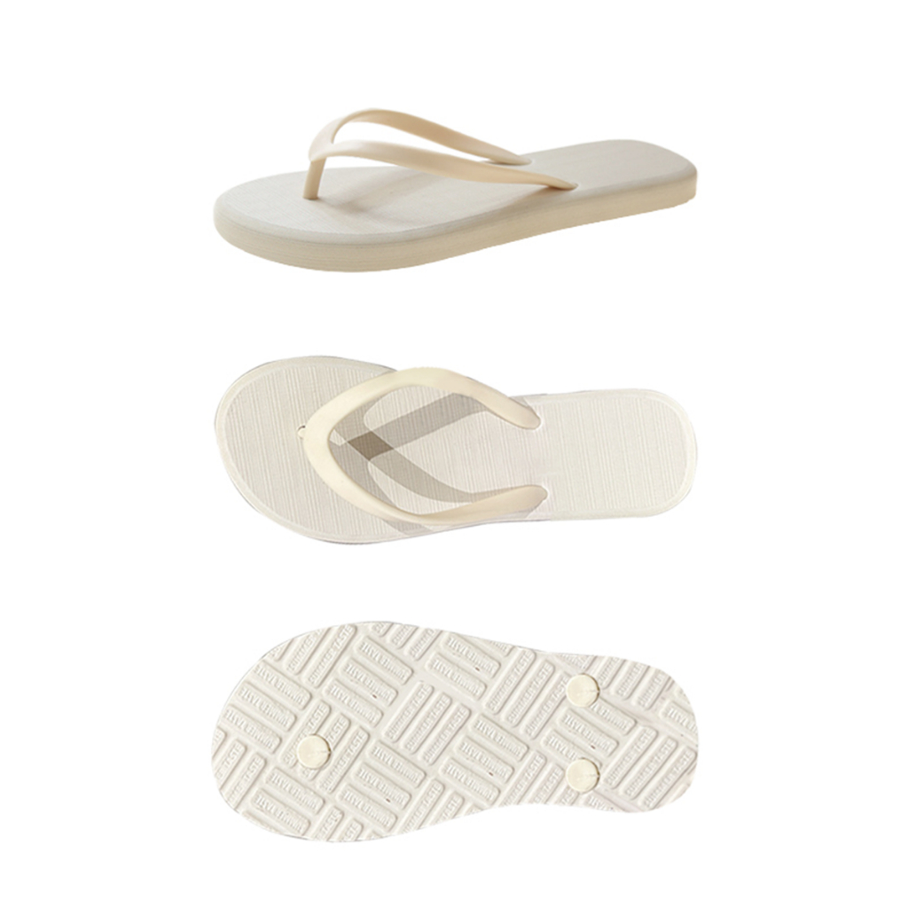 OEING รองเท้าแตะ Flip Flops-Traveling รองเท้าแตะแบบหนีบ ลายก้อนเมฆ กันลื่น PP06