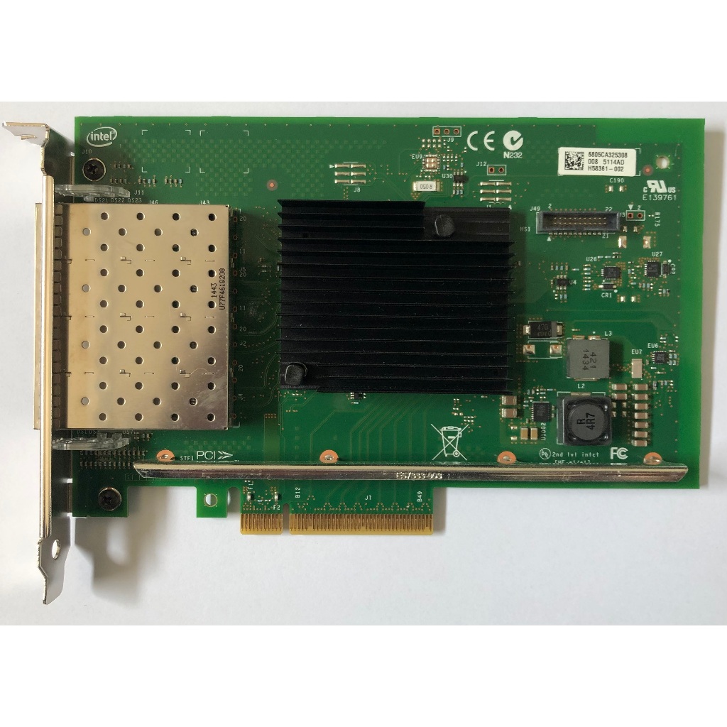 Intel Original X710-DA4 CNA SFP+ 10GbE 4-Port X710DA4FHBLK เครือข่าย SFP+