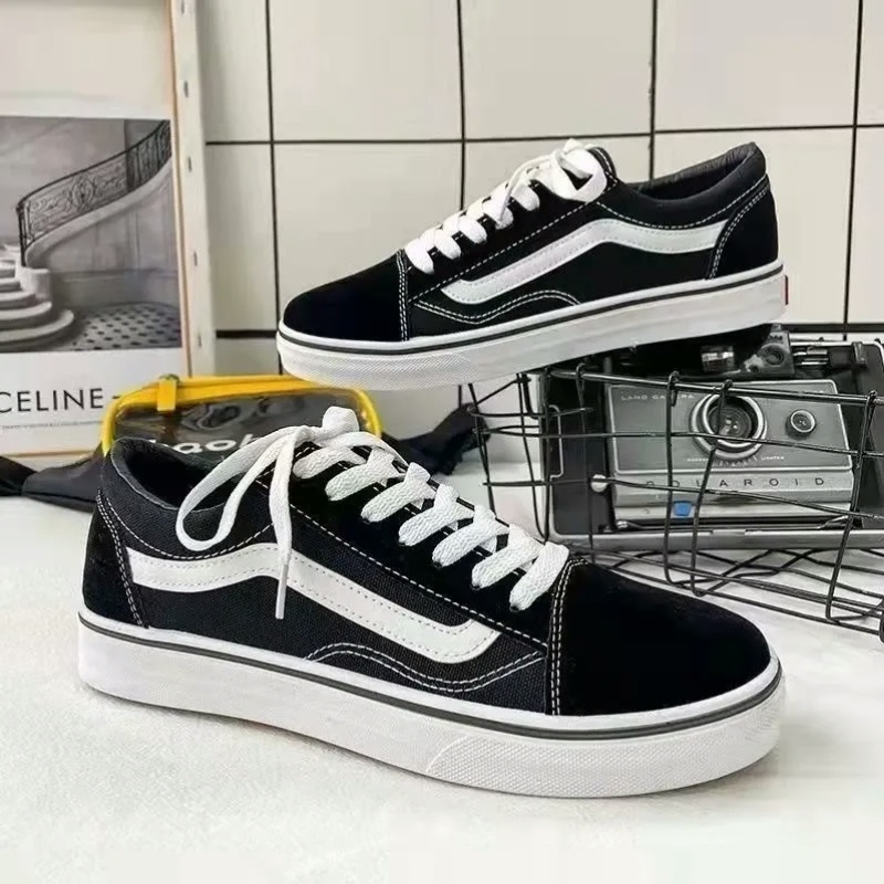 Old Skool (Classic) Marked-รองเท้าผ้าใบลำลองสำหรับนักเรียน ขนาด 36-45