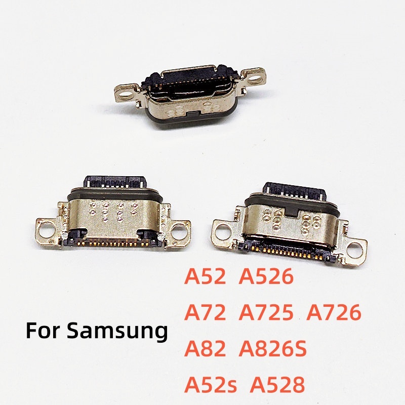 10-50pcs สําหรับ Samsung A52 5G A526 FB FD A72 A725 A726 A82 A826S A52s A528 USB ชาร์จพอร์ต Dock Soc