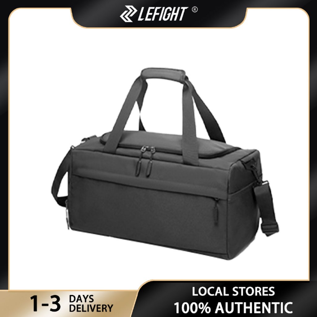 LEFIGHT ความจุขนาดใหญ่ Men Travel Duffle กระเป๋ากันน้ํา Oxford กระเป๋าเดินทางกระเป๋าถือ