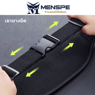 Menspe กระเป๋าคาดเอวสําหรับเล่นกีฬา กระเป๋าสะพายข้างแบบบางพิเศษ กระเป๋าคาดหน้าอก PU Unisex วิ่งแบบปรับได้
