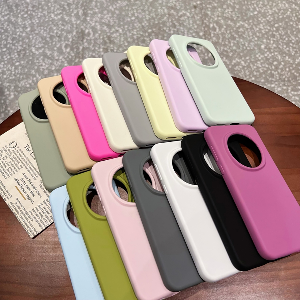สําหรับ Honor Magic 7 Pro Casing Liquid Silica Gel Hard Drop-resistant Phone Case Cover
