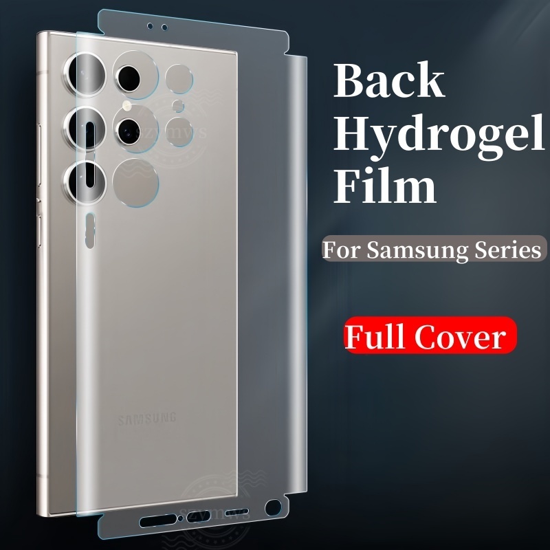 ฟิล์มไฮโดรเจลด้านหลังสําหรับ Samsung S25 Ultra S24 Ultra S23 Ultra S22 Ultra S24 S23 Plus S23 Plus F