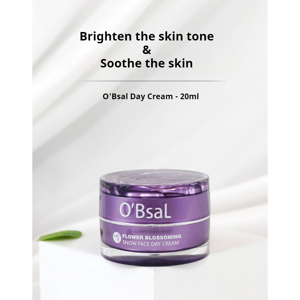 Yanko O‘Bsal ครีมวันช่วยชุบชุ่มและทำให้ผิวขาวใส Day Cream