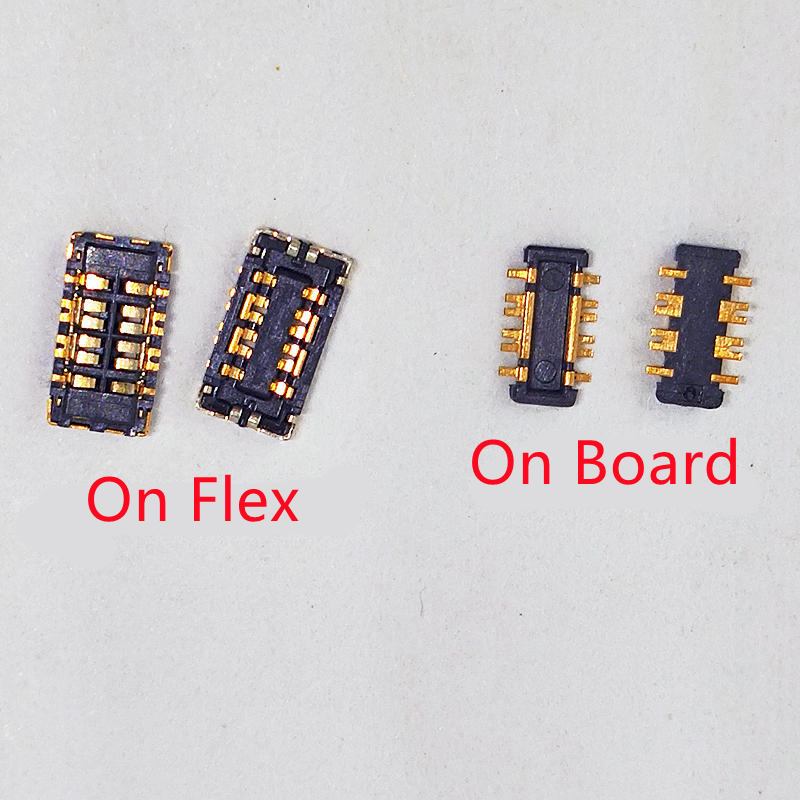 2-10pcs แบตเตอรี่ Flex คลิป FPC ปลั๊กสําหรับ Tecno Infinix Spark K7 2 KA7 KA7OB1P 6 5 Air KD6 KD6a KE6 KE6J S16 เปลี่ยนชิ้นส่วน