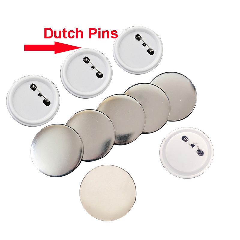 100pcs ปุ่ม badge วัสดุเปล่า 25 มม./32 มม./37 มม./44 มม./50 มม./56 มม./58 มม./75 มม.DIY ปุ่ม badge อะไหล่ pin ปุ่ม ดิบวัสดุ ราคา ถูกที่สุด ดีลบีเคเค แกลเลอรีภาพที่ 2