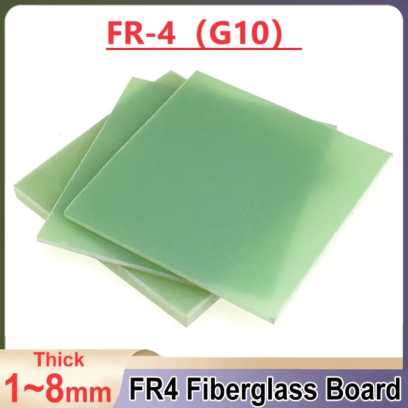 Fr-4 แผ่นไฟเบอร์กลาสน้ํา-สีเขียว 3240 แผ่นเรซินอีพ็อกซี่ใยแก้วไฟฟ้าฉนวนกันความร้อน 3D การพิมพ์ CNC 100*100 200*200 300*300 500*500 มม.