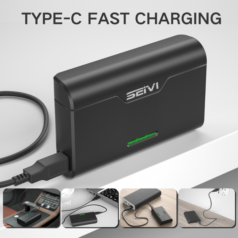 Puantes AHDBT-801 แบตเตอรี่ + 3 ช่อง USB fast charger จับคู่กับ Gropro Hero 5/6/7/8 กล้องกีฬา