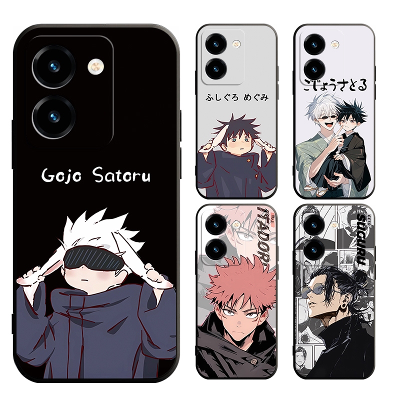 Vivo Y200 Y100 Y19S VIVO Y28 Y28S V2417 V2419 V2352 V2346 Jujutsu Kaisen Casing Soft Case Cover