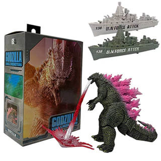 4 รูปแบบ 16 ซม. Godzilla X Kong ใหม่ Empire สีใหม่ Action อะนิเมะรูป Titan Godzilla กาวนุ่มตุ๊กตามอนสเตอร์รุ่นเครื่องประดับของเล่น