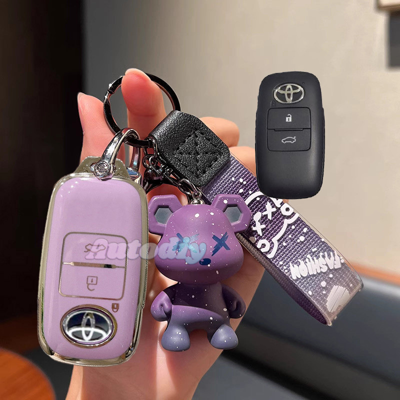 เคสกุญแจ Yaris Ativ Toyota Yaris Ativ รถ Remote Key สําหรับ Toyota Yaris Ativ Yaris Cross Yaris Ativ