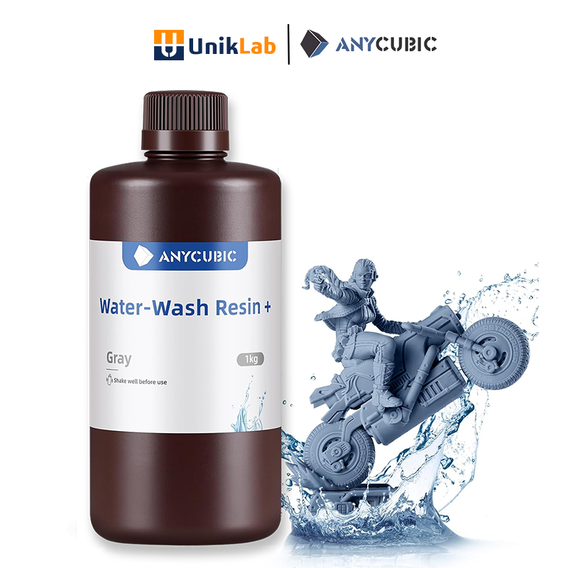 【🔥การอัปเกรดใหม่ 2.0】Anycubic Water-Wash Resin 2.0 ล้างด้วยน้ำ - UV เรซิ่น Anycubic สำหรับเครื่องพิมพ์สามมิติ