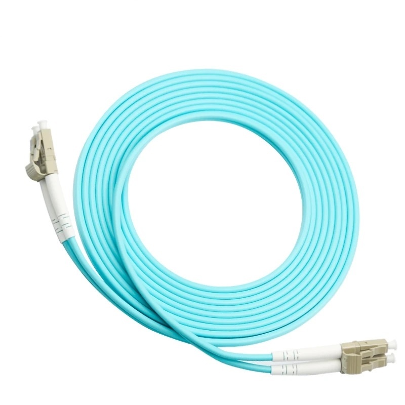 10g OM3 LC UPC Multimode Duplex2.0mm Fiber Patch Cable LC Fiber Optic Patch Cord สายไฟเบอร์ออปติก