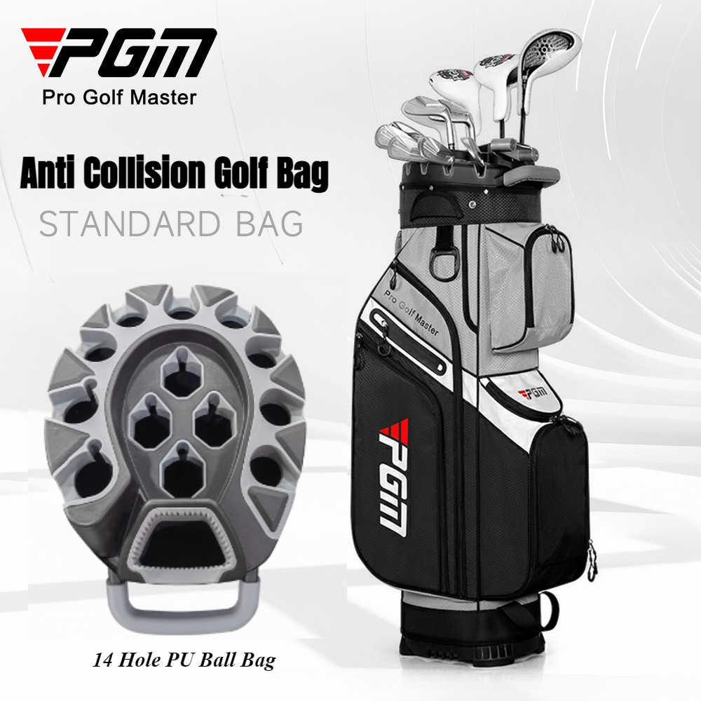 PGM Golf Bag 14 Way Golf Cart Bag ถุงกอล์ฟกันน้ํา Full 14 Dividers QB134
