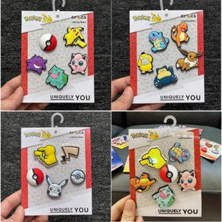 Jibbitz Set Crocs Shoe Accessories อุปกรณ์ตกแต่งดอกไม้รองเท้…