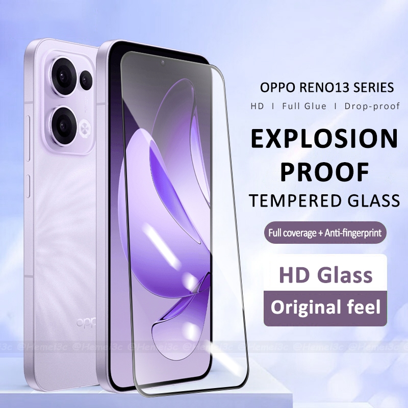 สําหรับ OPPO Reno13 Reno 13 F 13F 5G กระจกนิรภัยป้องกันหน้าจอ