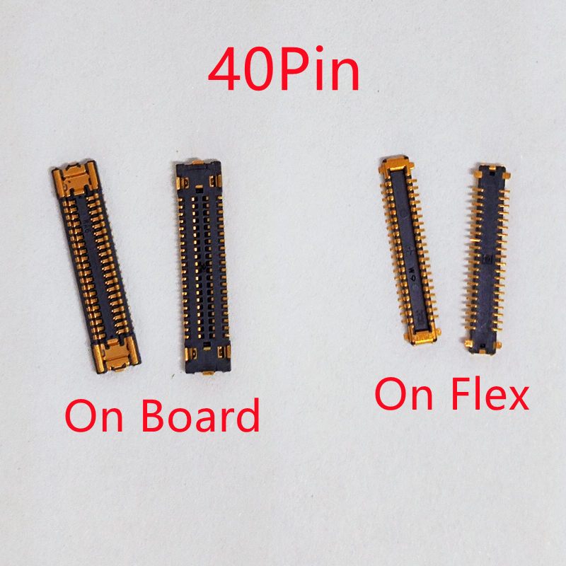 5-20 ชิ้นจอแสดงผล LCD Flex FPC Connector 40Pin สําหรับ Samsung Galaxy M51 M515 M515F S20 FE S20FE 5G G7810 G781 ปลั๊กบนบอร์ดเปลี่ยนชิ้นส่วน