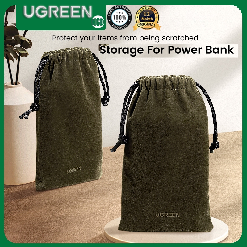 Ugreen กระเป๋า Power Bank Case กระเป๋าเก็บ Powerbank กันน้ํา อุปกรณ์เสริมโทรศัพท์มือถือ