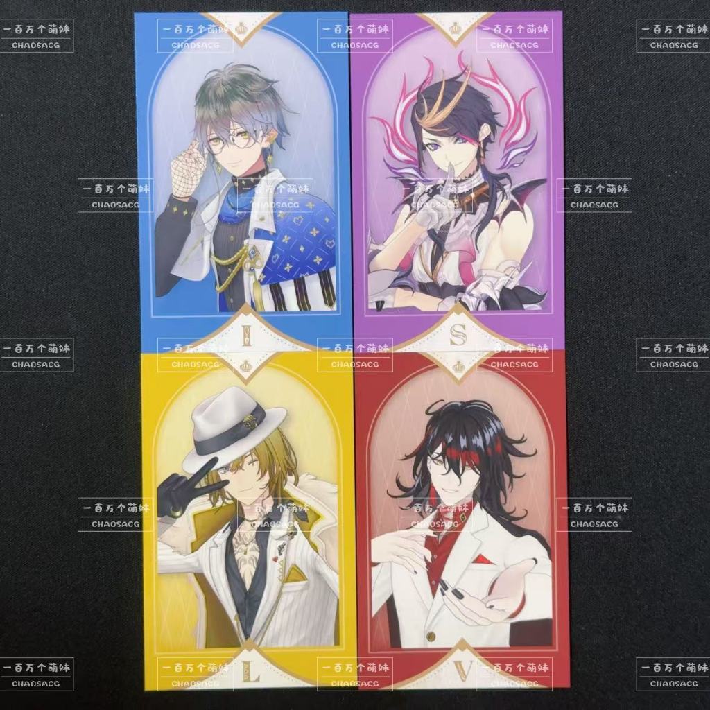 【CACG】Luxiem 3rd  Anniversary Snapshot Card Badge Nijisanji Official