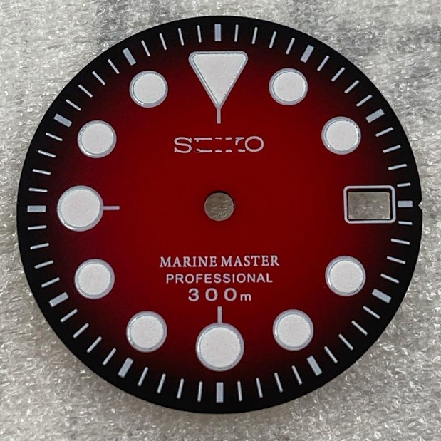 ใหม่ Retro NH35 Dial Surface ดัดแปลงนาฬิกาอุปกรณ์เสริมสีเขียว Luminous เหมาะสําหรับ NH36 การเคลื่อนไหวพื้นผิว