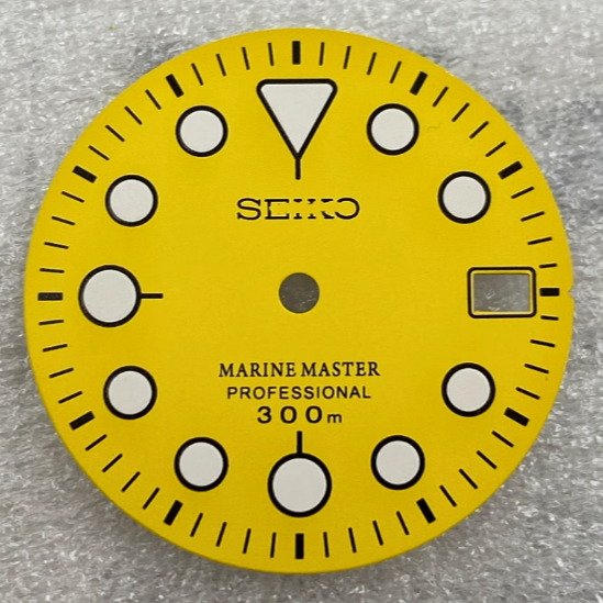 ใหม่ Retro NH35 Dial Surface ดัดแปลงนาฬิกาอุปกรณ์เสริมสีเขียว Luminous เหมาะสําหรับ NH36 การเคลื่อนไหวพื้นผิว