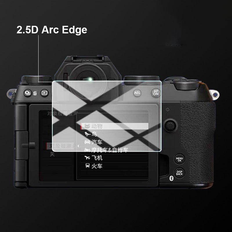 ตัวป้องกันหน้าจอกล้องสําหรับ Panasonic GX85 GX8 G100 GX9 กระจกนิรภัยฟิล์ม LCD