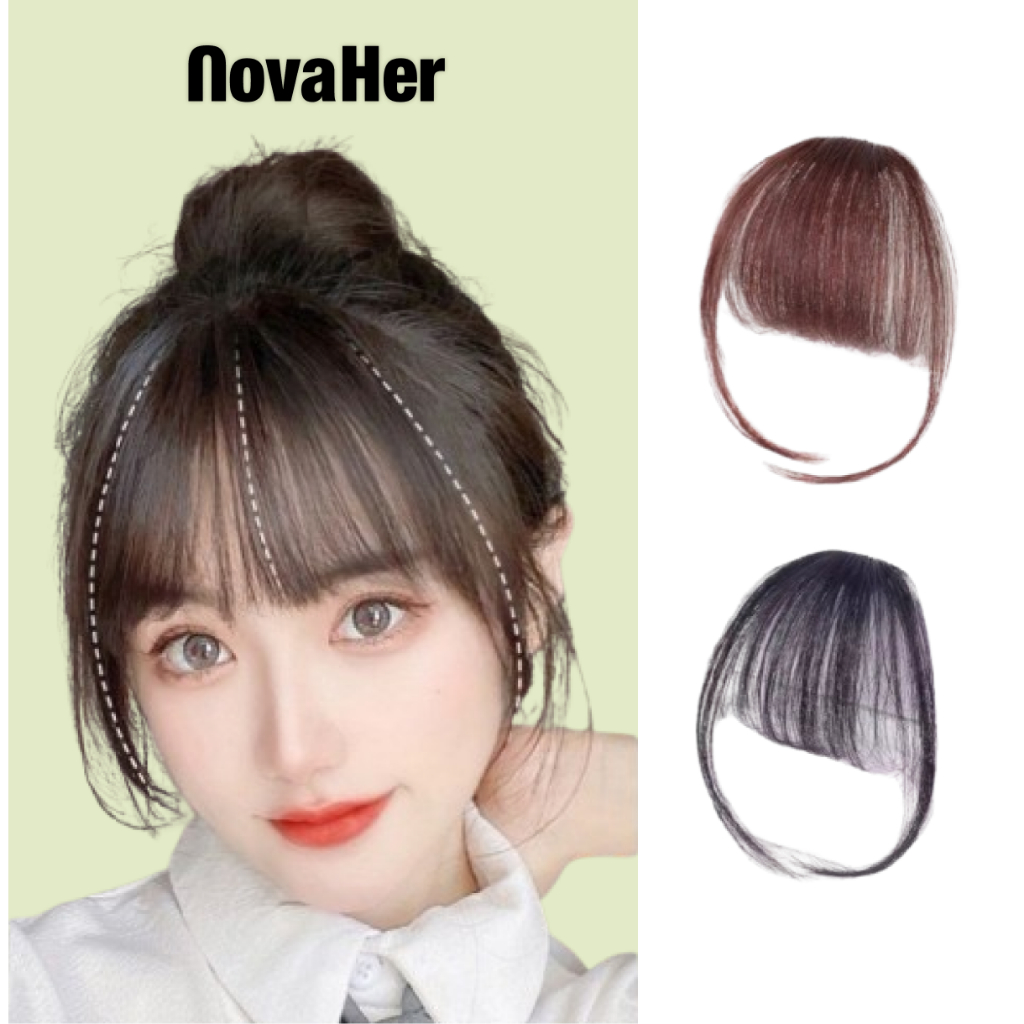 วิกผมซีทรูสไตล์เกาหลีไม่มีเชือกผูกด้านข้าง สไตล์เกาหลี