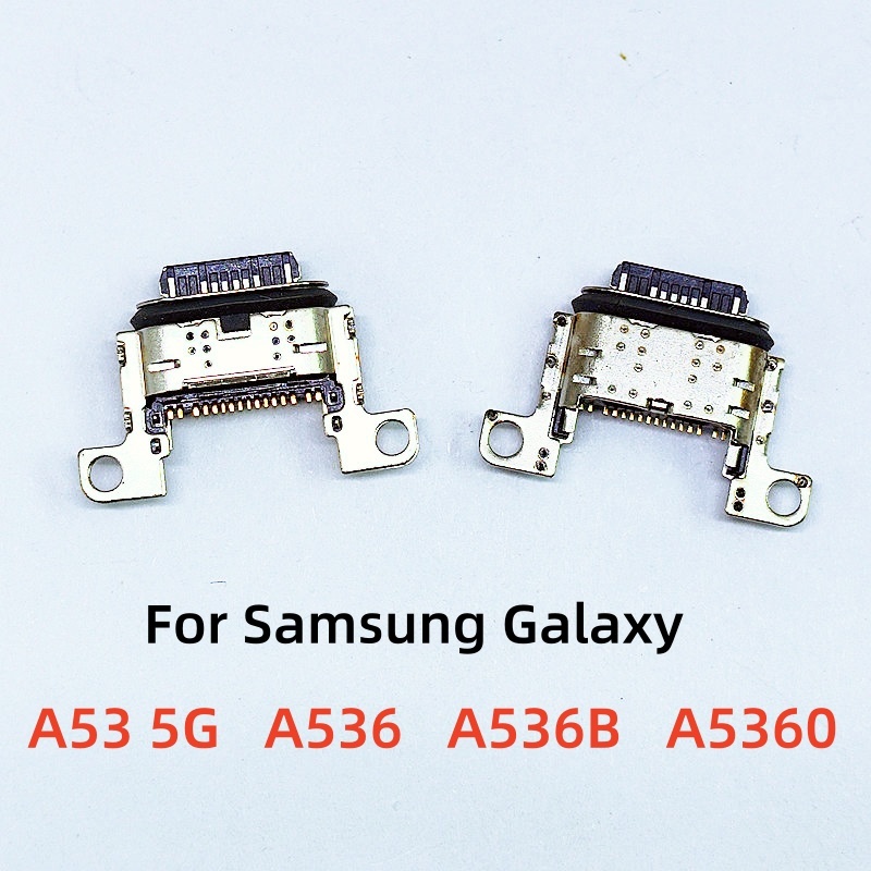 5-20 ชิ้น USB ชาร์จ Dock Jack Connector Socket Charger พอร์ตปลั๊กสําหรับ Samsung Galaxy A53 5G A536 A536B A5360 เปลี่ยนชิ้นส่วน
